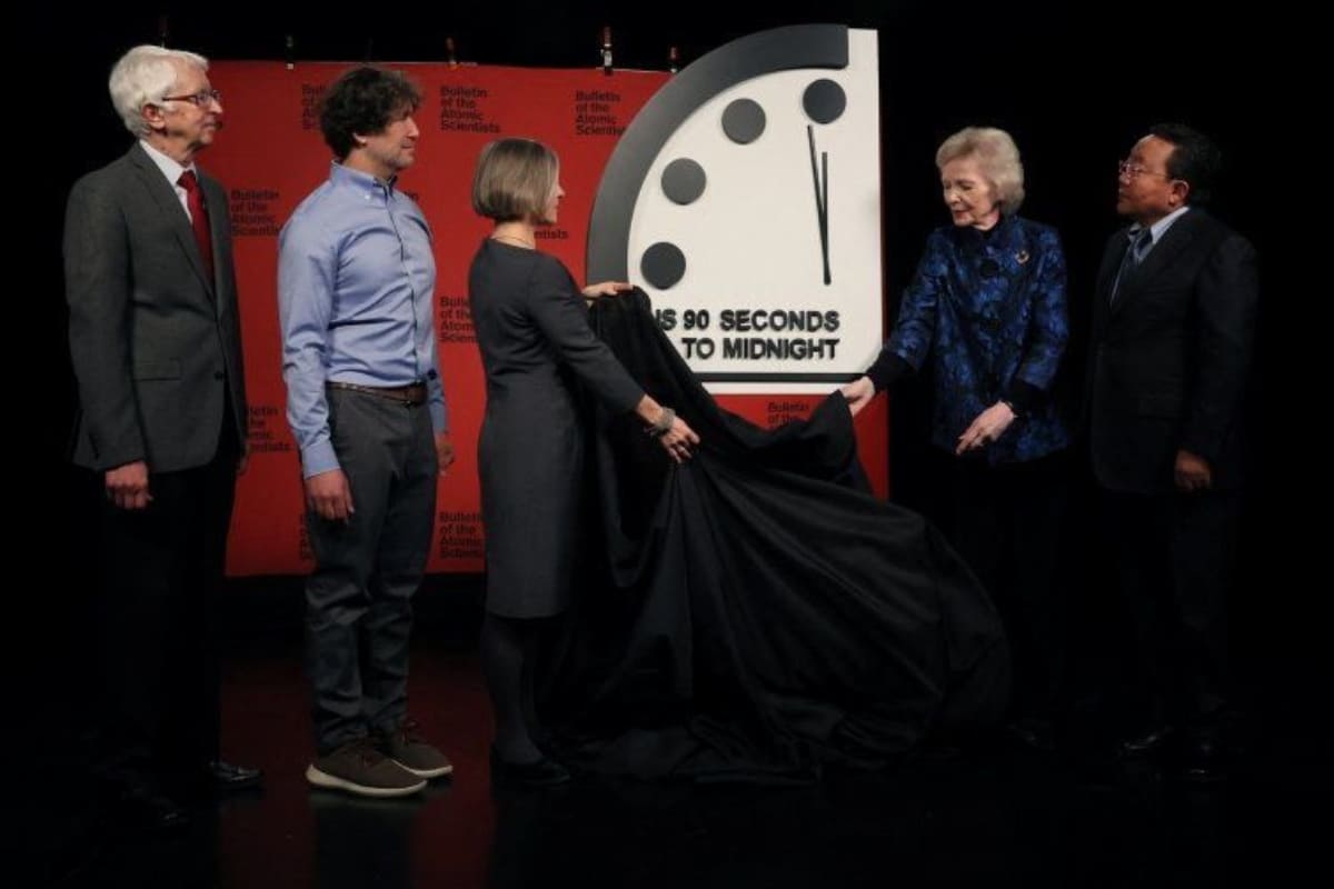 ¿Qué significa que el Reloj del Juicio Final se colocara a 90 segundos de la media noche? 4 Reloj del Juicio Final