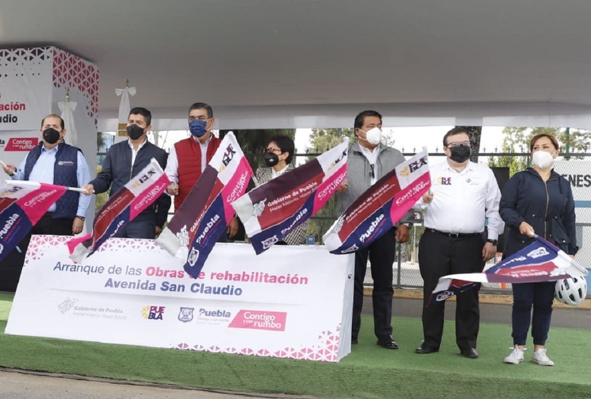 remodelacion avenida san claudio Puebla