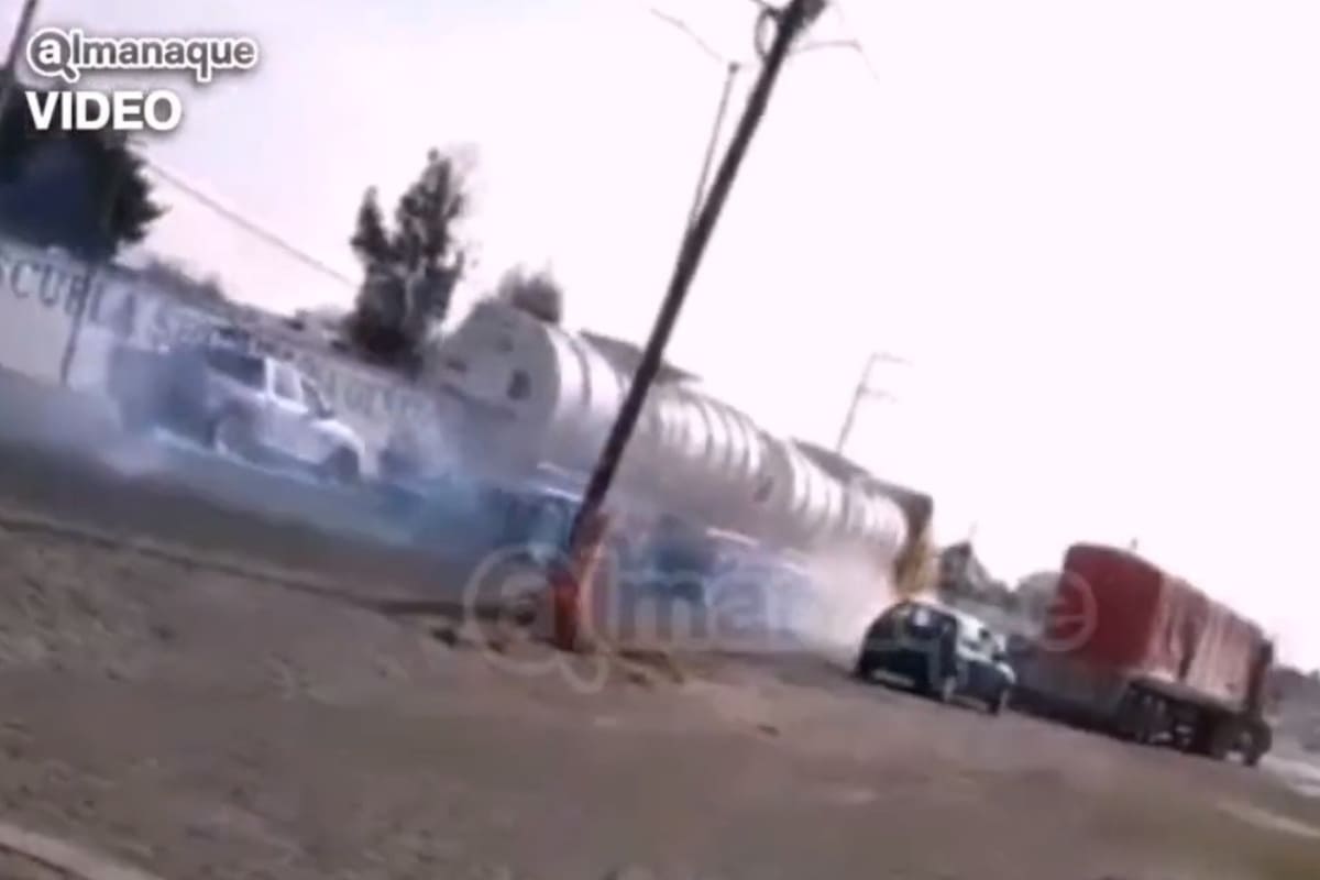 VIDEO: Se desató persecución y balacera en Tepeaca por recuperar pipa de gas robada 3 Balacera por recuperar pipa robada en Tepeaca