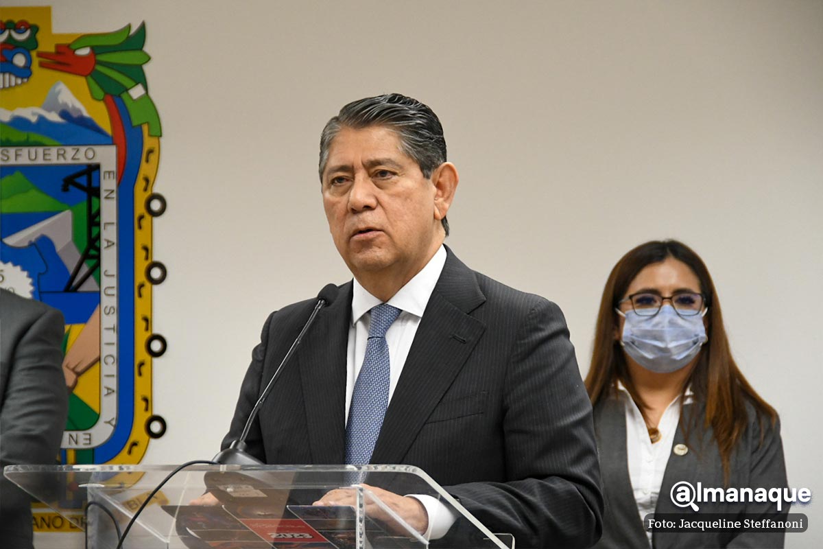 En lo que va de enero, encuentran cinco cuerpos calcinados en Puebla; FGE descarta que estén relacionados 2 rueda de prensa Fiscal detencion Rodolfo Chavez 4