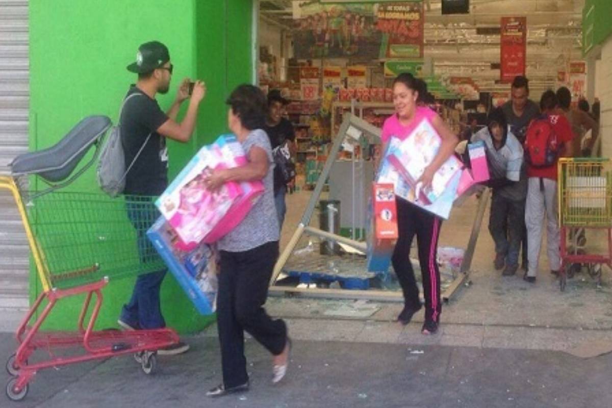 saqueos en Puebla
