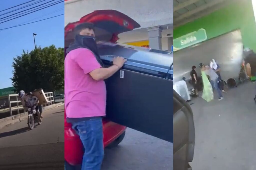 Reportan saqueos en Culiacán