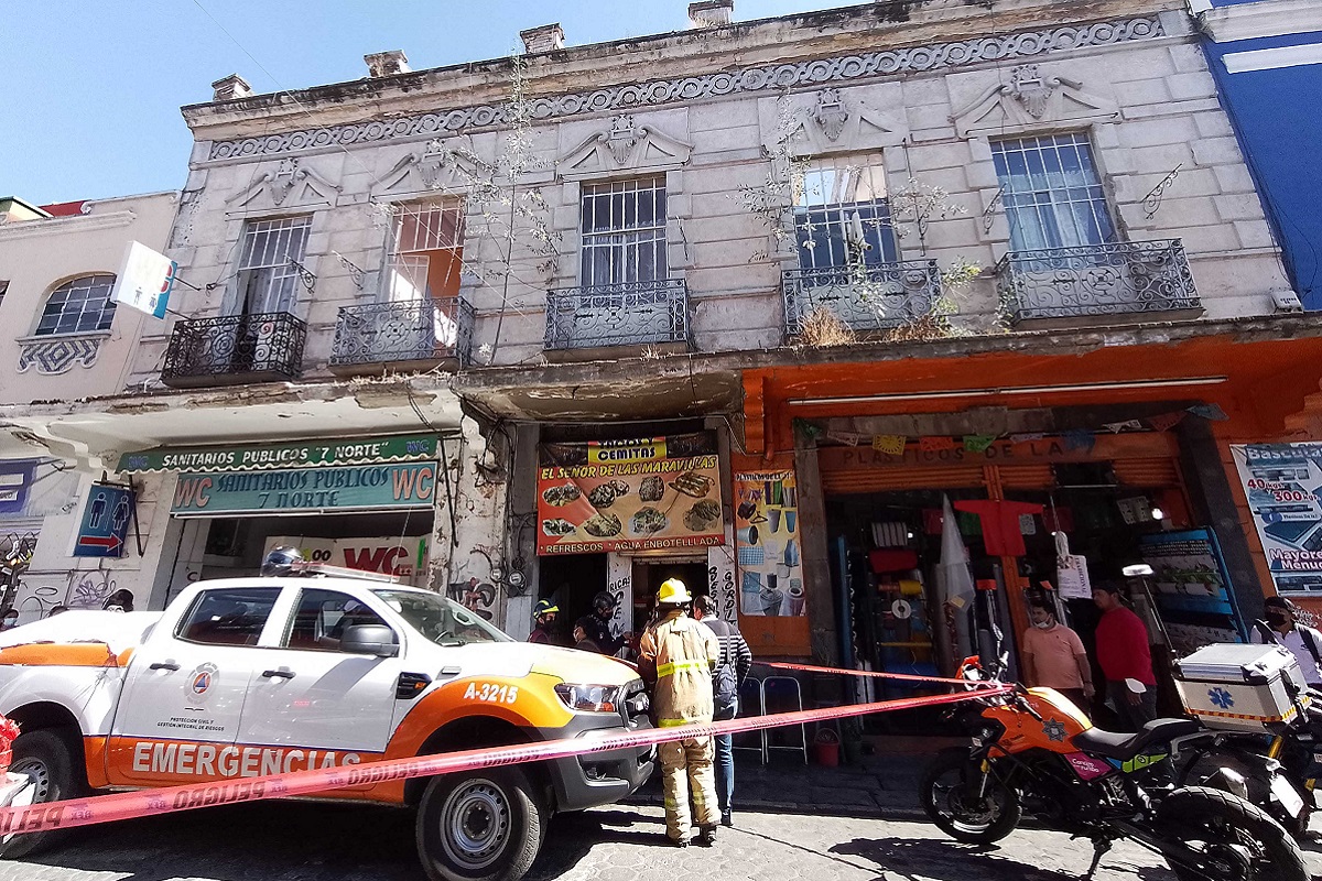En la ciudad de Puebla hay 200 casonas en riesgo de colapso 4 se derrumba casona en la 7 Norte 2