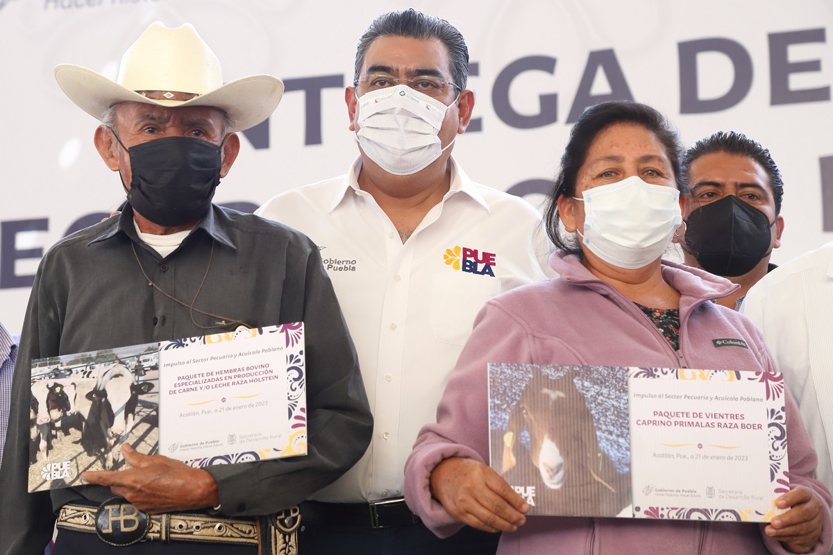 Para Gobierno de Puebla cambiar vidas es fundamental, apoyos continuarán y serán fortalecidos: Céspedes 3 sergio salomon 1