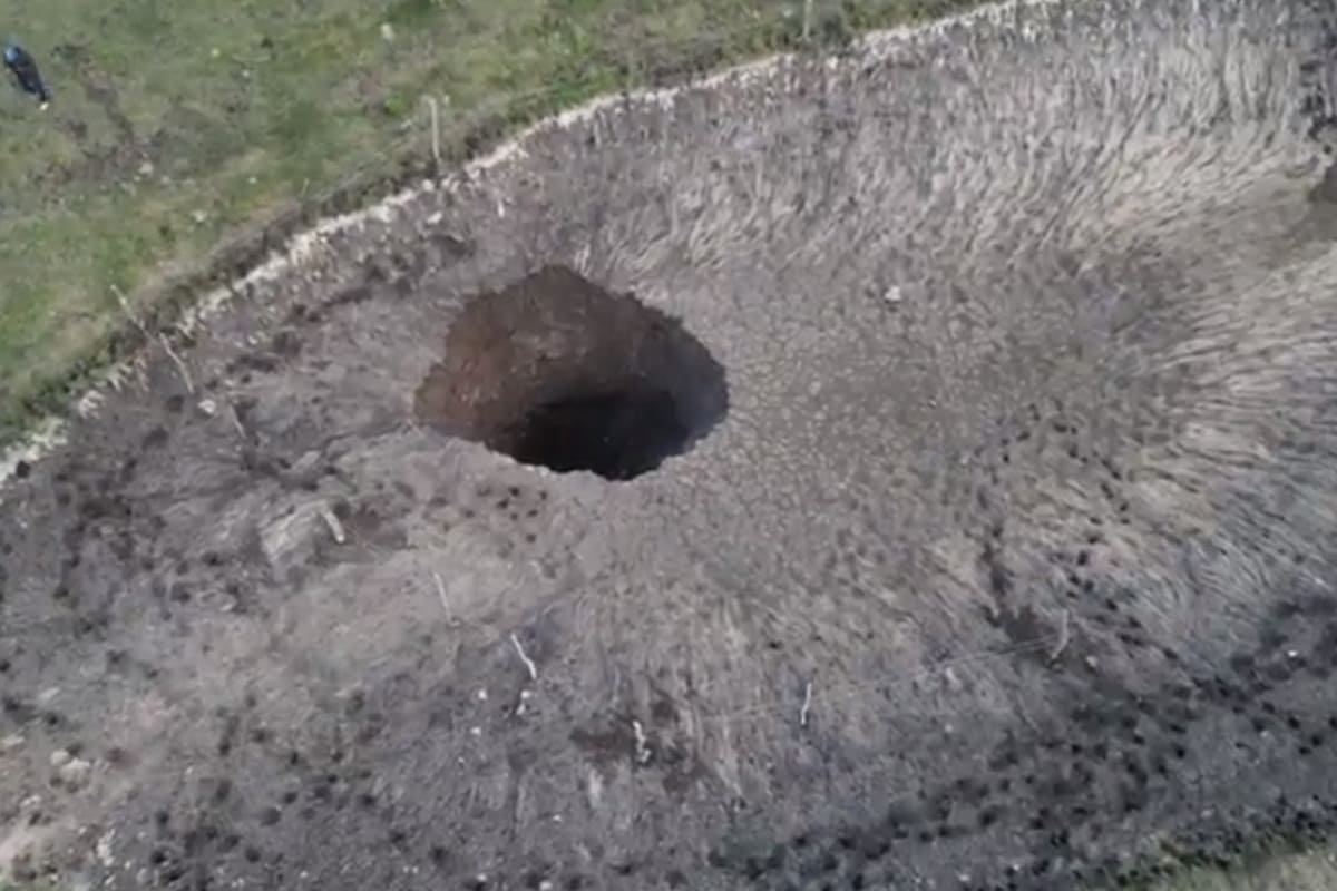 VIDEO: Enorme socavón se abre en San Luis Potosí 3 socavon san luis 1
