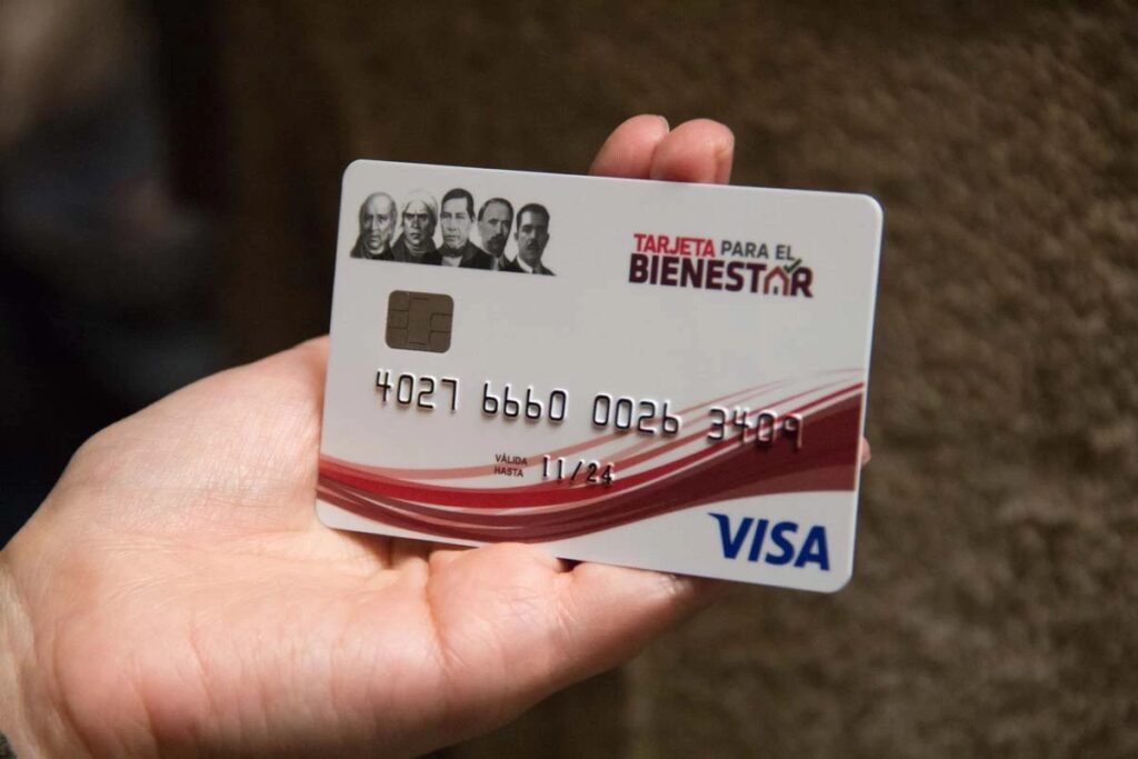 tarjeta para el bienestar