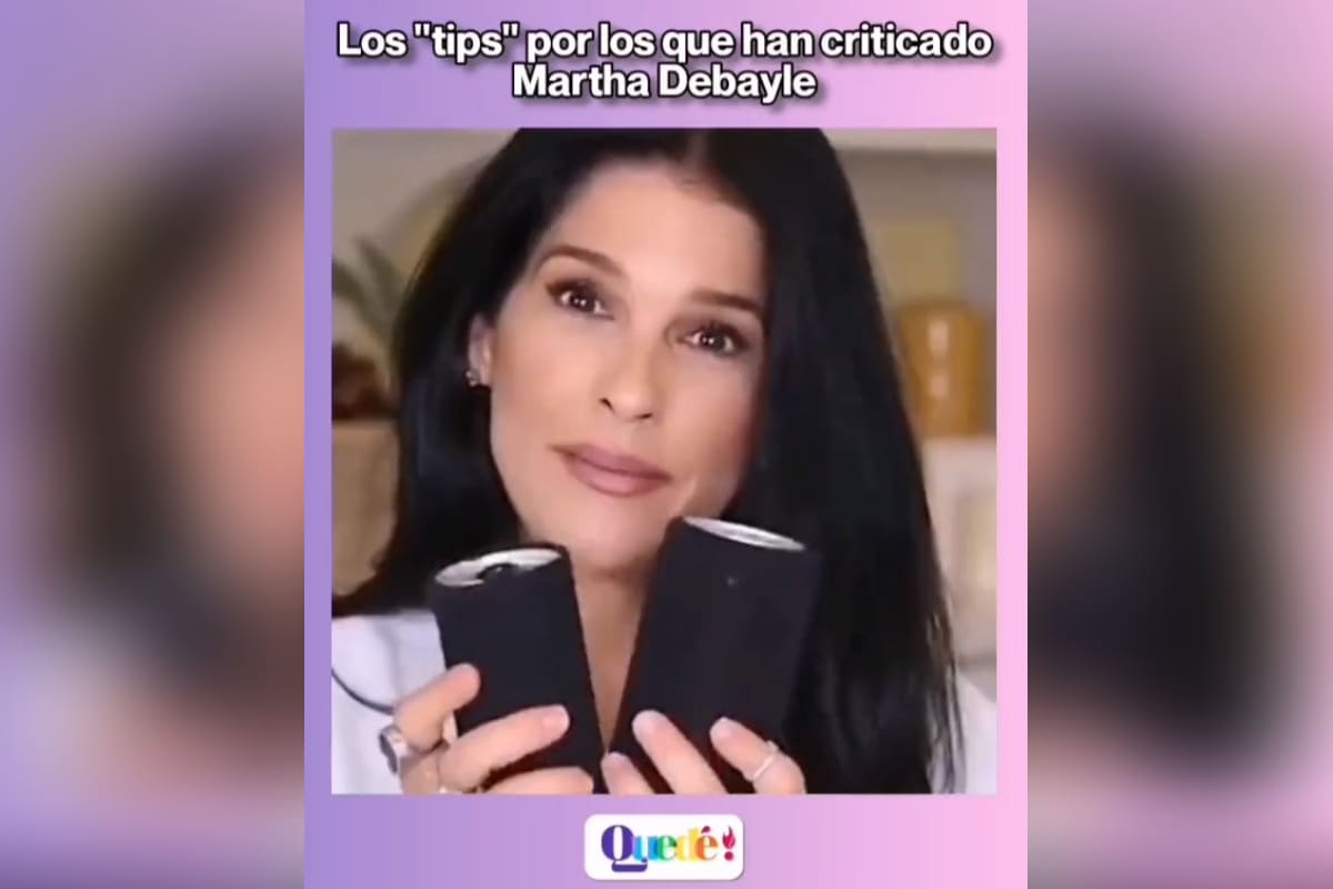 Antes muerta que sencilla: Martha Debayle presenta irrisorios consejos para ser anfitrión en casa 3 Los tips que han criticado de Martha Debayle