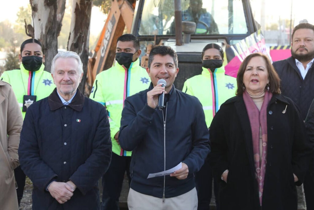 Inician trabajos en la Recta a Cholula