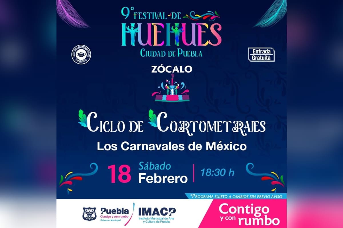 Fin de semana de arte y cultura en Puebla capital 6 9 festival de huehues zocalo