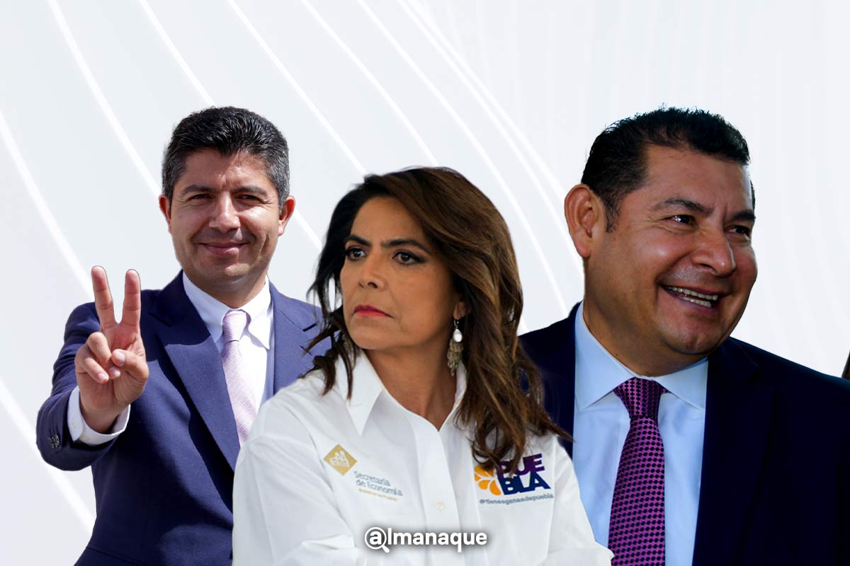 Eduardo Rivera y Alejandro Armenta empatados por la gubernatura de Puebla