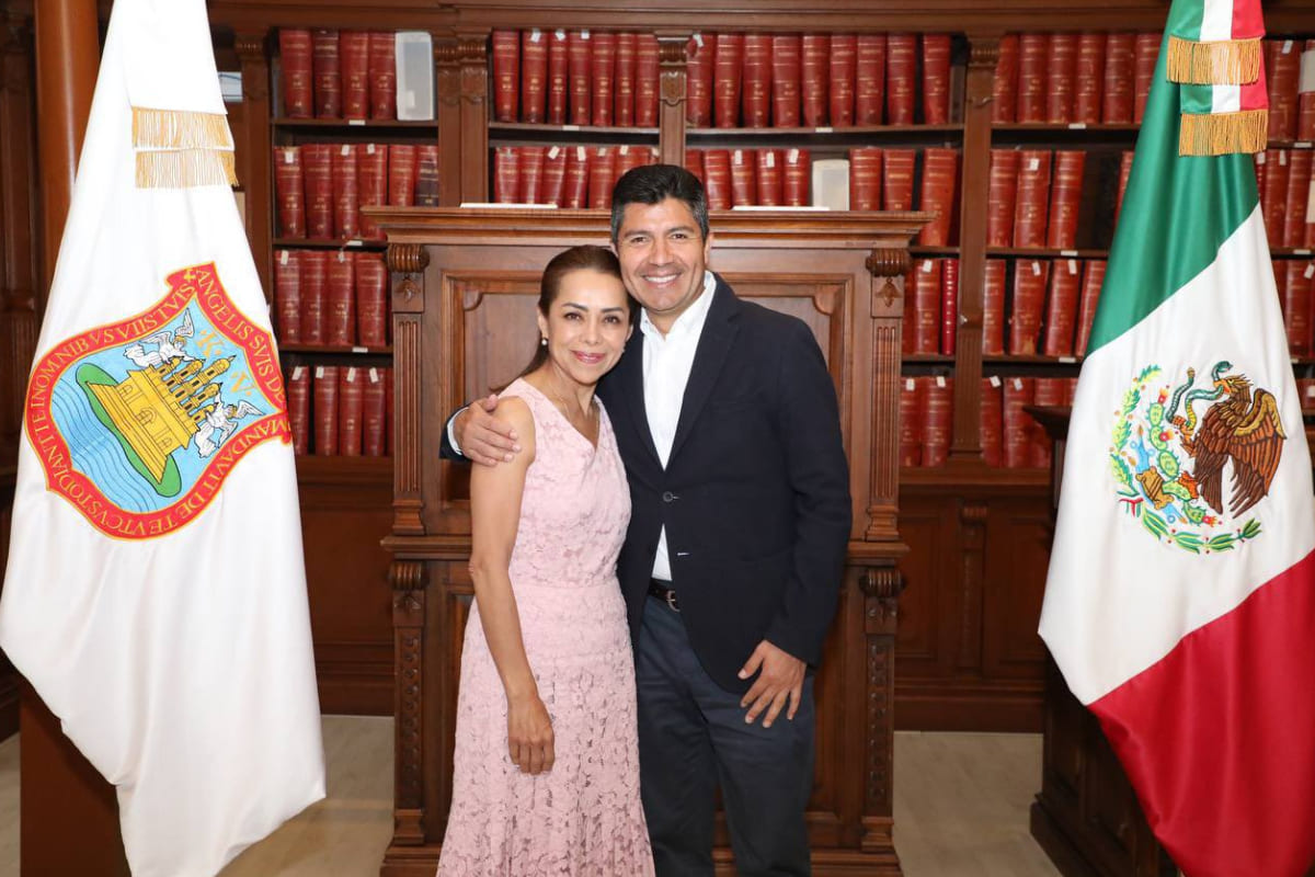 Lalo Rivera y Josefina Vázquez Mota