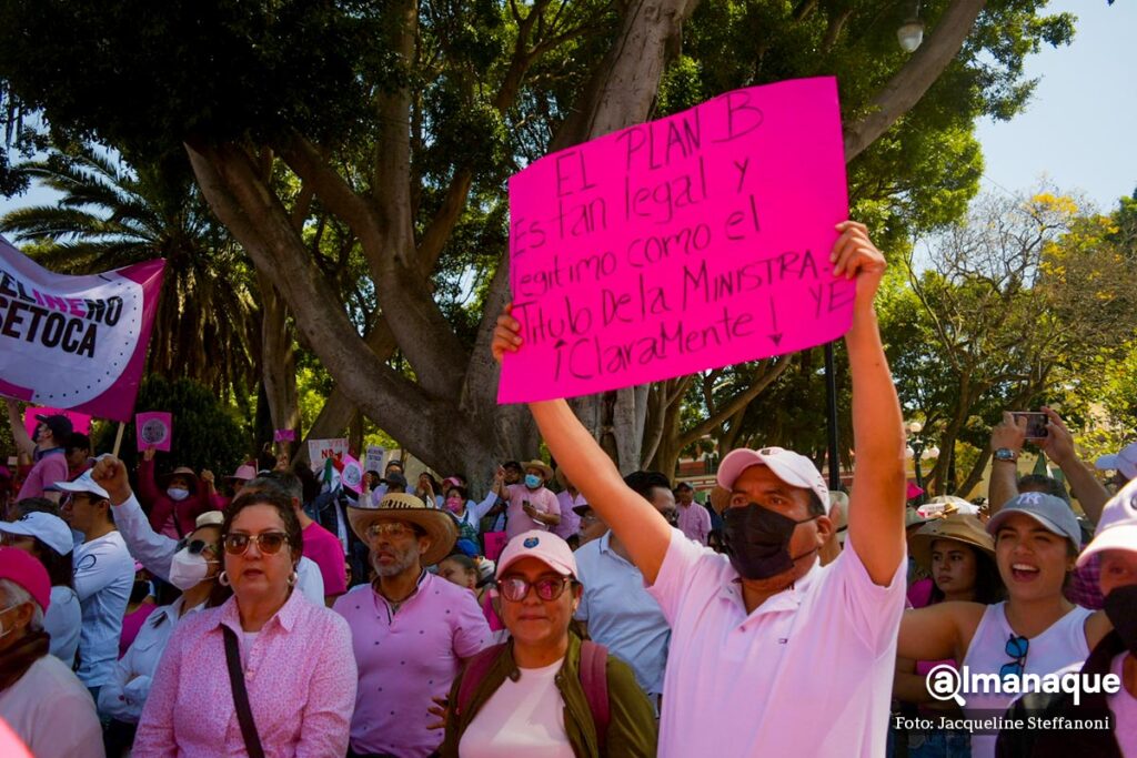Marcha el ine no se toca zocalo de Puebla 16