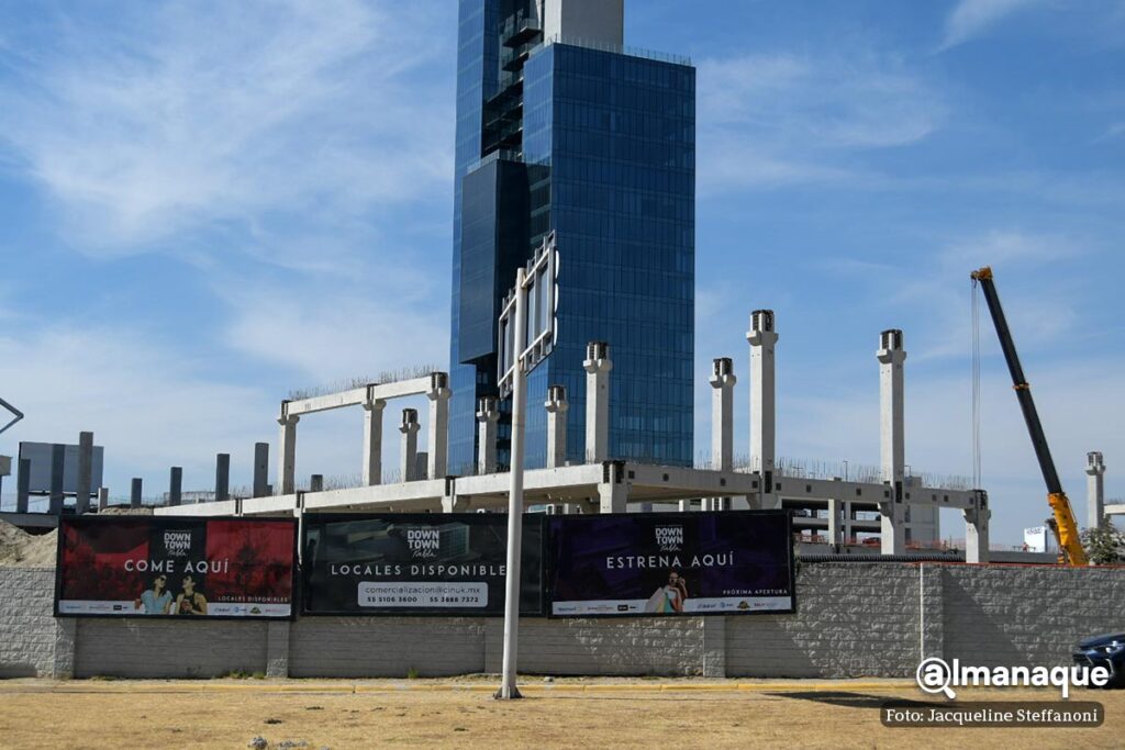 Plaza Downton construccion Puebla 12