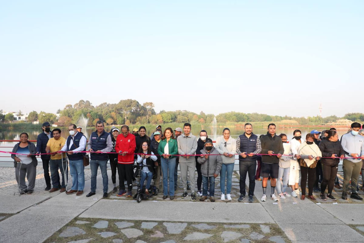 Eduardo Rivera entrega rehabilitación del Parque Centenario Laguna de Chapulco 1 Rehabilitacion Laguna de Chapulco 1