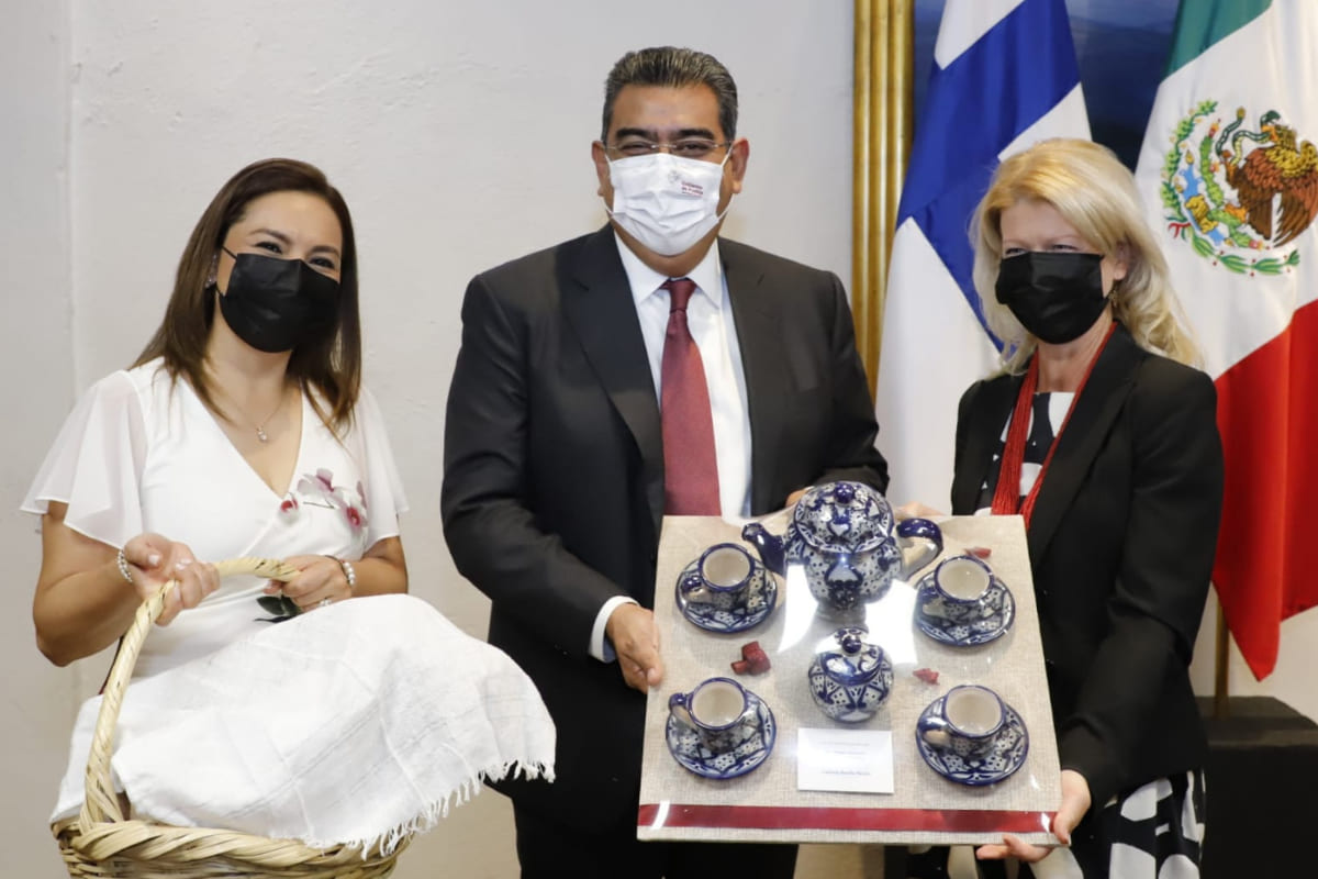 Reunion Gobierno embajada Finlandia