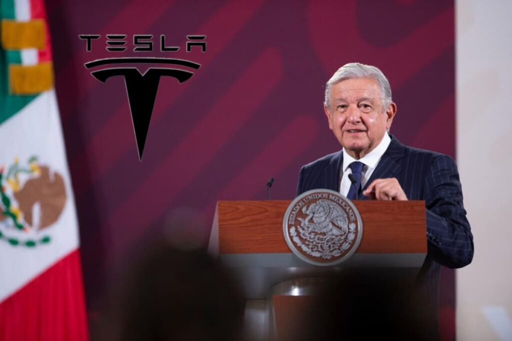 AMLO negará permisos a Tesla en NL