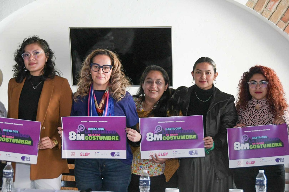 anuncian marcha 8 M en Puebla 3