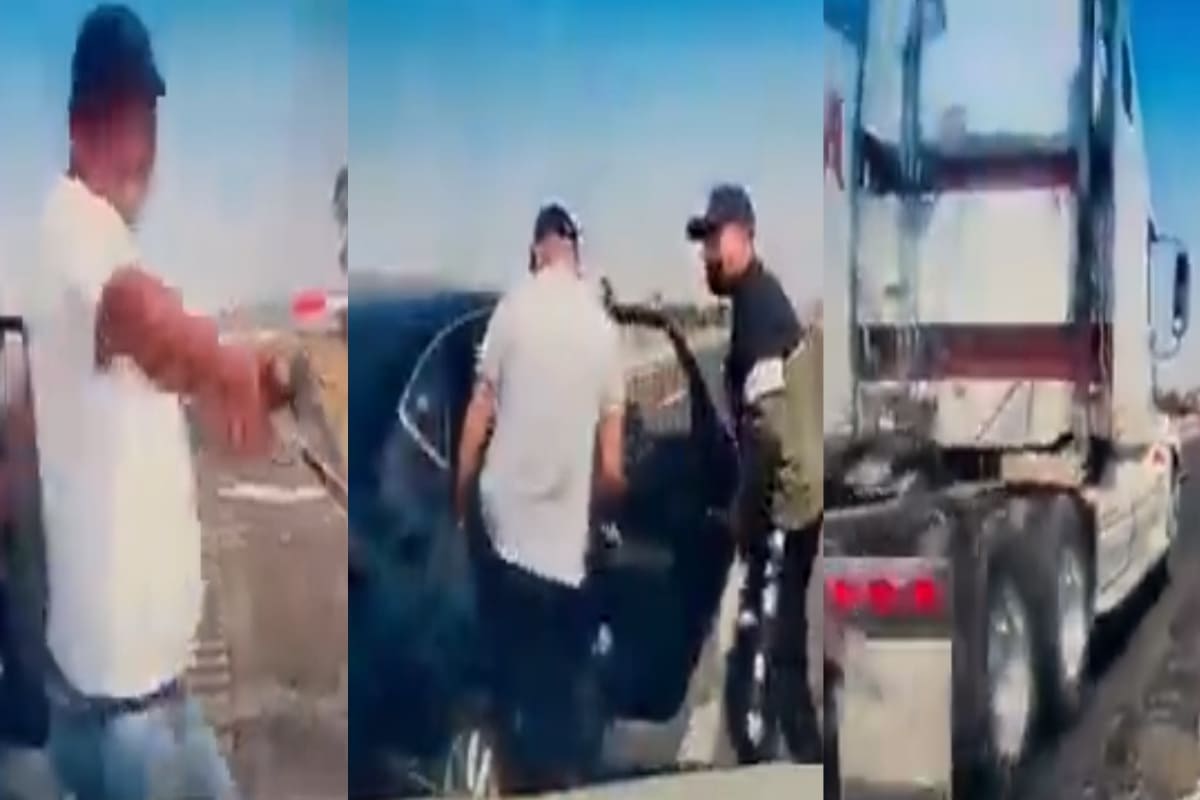 VIDEO: Asaltan y secuestran a transportista en Arco Norte a la altura de Tlaxcala 2 Asalto Arco Norte