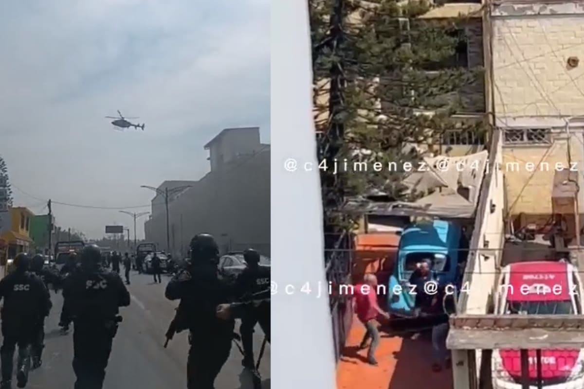 VIDEO: Discusión entre dos hombres termina en balacera y persecución en Iztapalapa 2 Iztapalapa