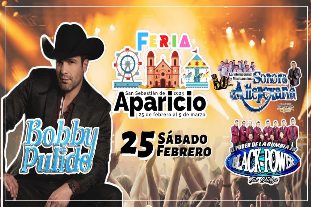 Desvelado y sin amor: Bobby Pulido cantará en la Feria de San Aparicio en Puebla 3 bobby pulido san aparicio