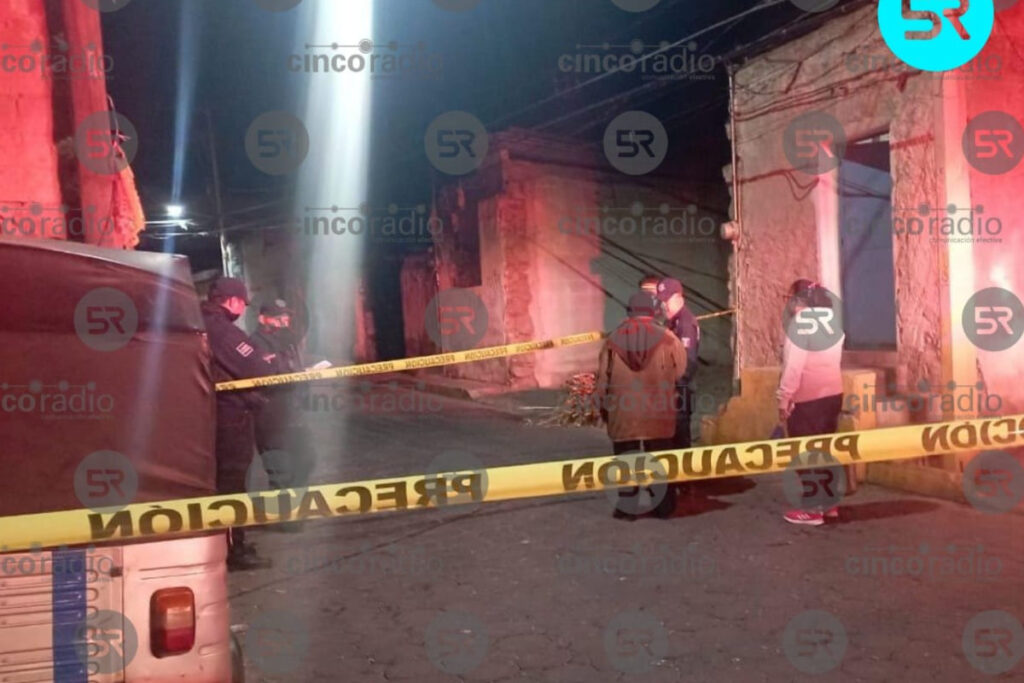 Sujeto llevaba cuerpo de una mujer en una carretilla en Tlaxcala