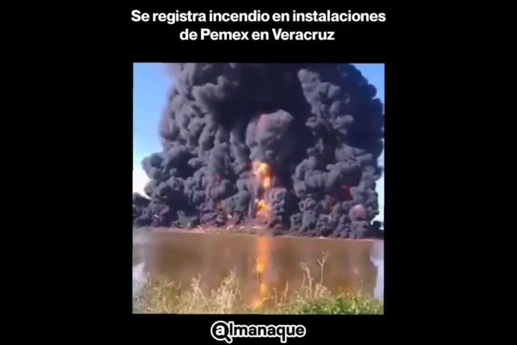 Explosiones Pemex Veracruz