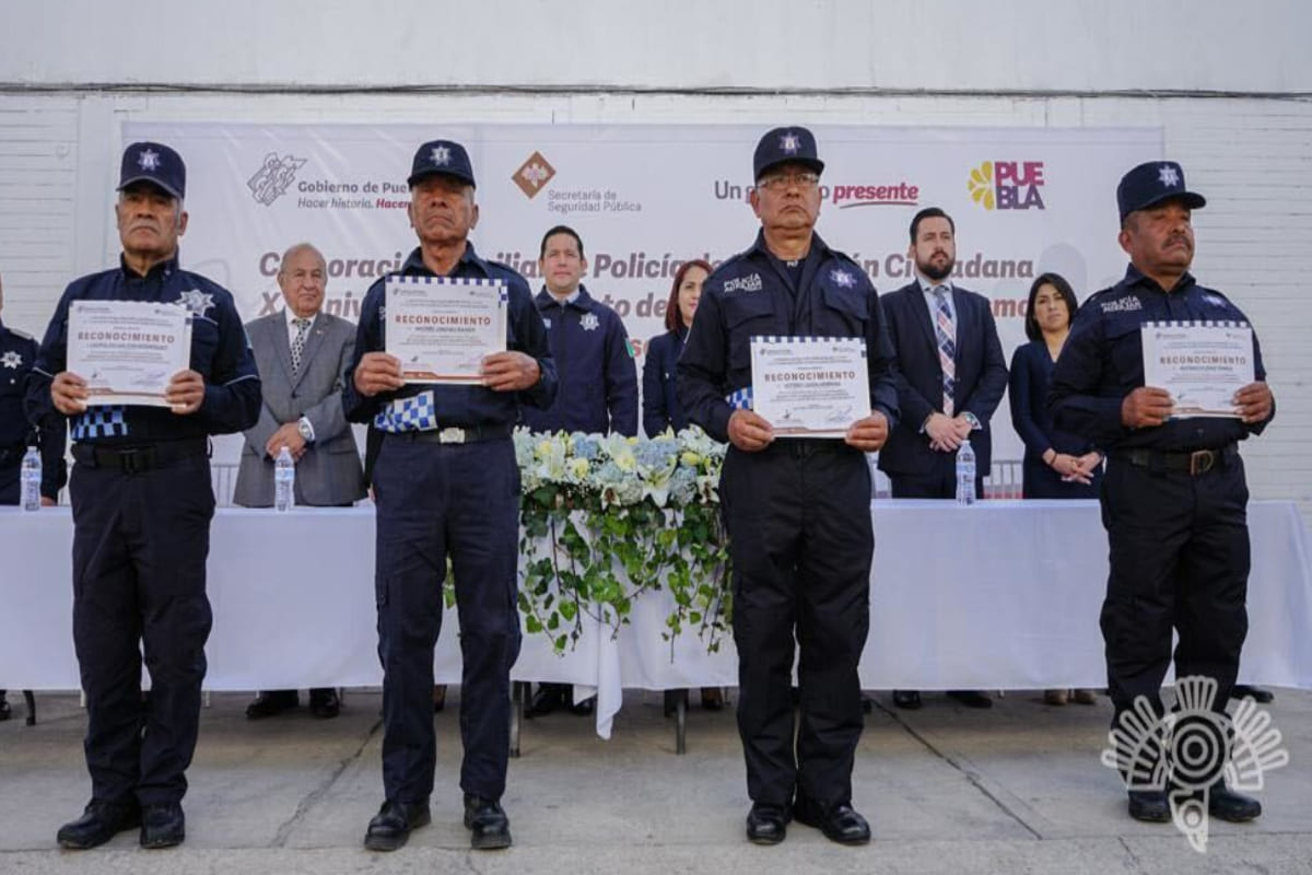 Conmemora Policía Auxiliar XX aniversario como organismo descentralizado 1 policia auxiliar 1 2
