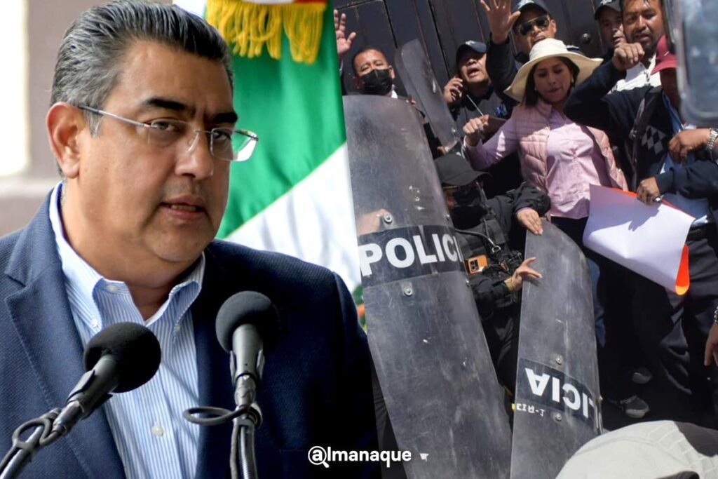 portada Gobierno de Puebla denunciara a manifestantes encabezados por Roxana Luna