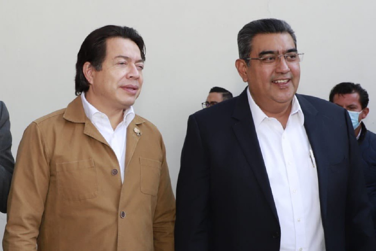 Espaldarazo a Sergio Salomón y la unidad de Morena, los temas de la visita de Mario Delgado 15 sergio salomon 1