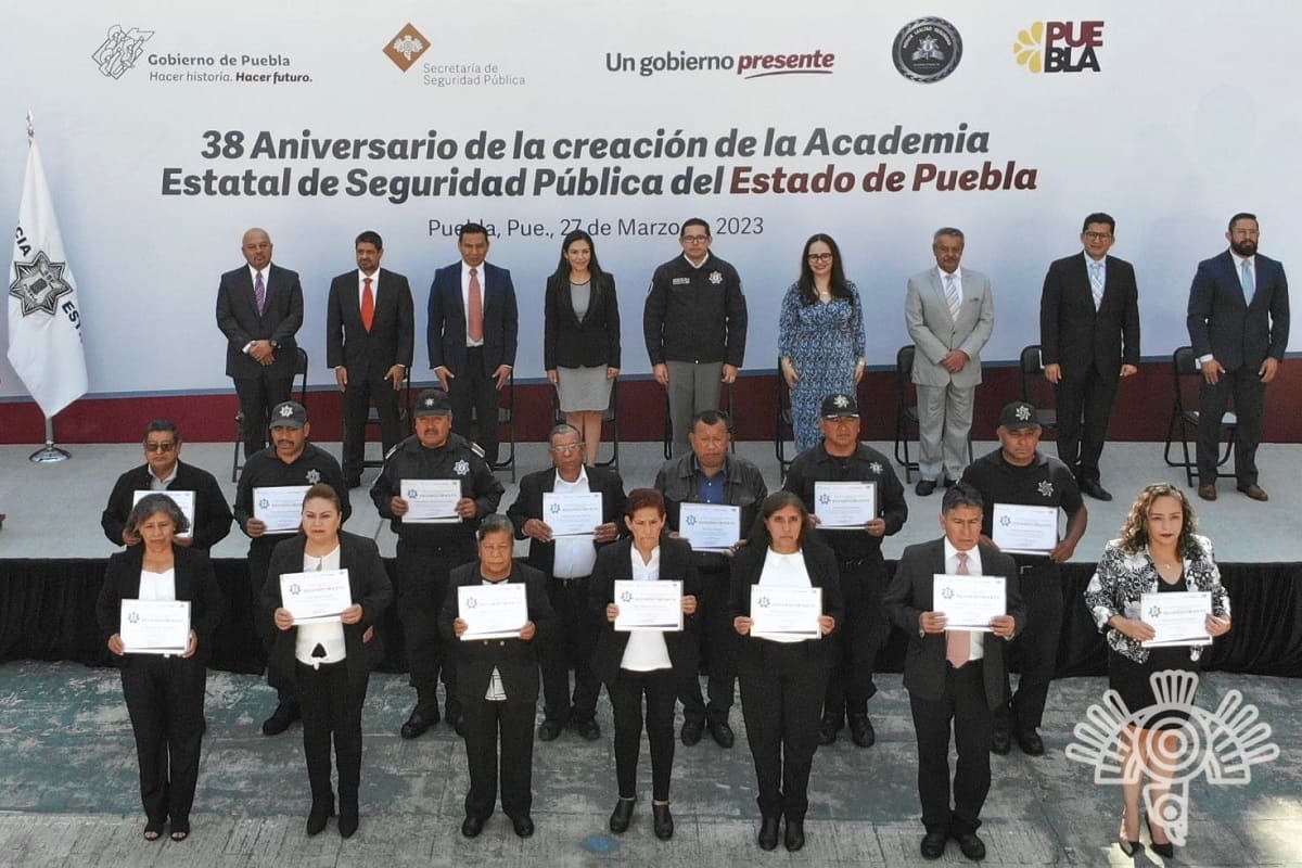 38 aniversario de la academia estatal de seguridad publica puebla 1