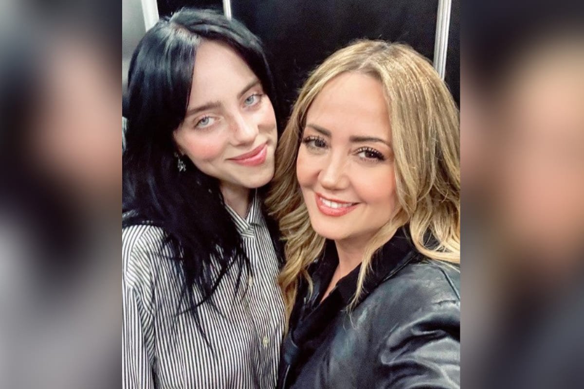 billie Eilish y Andrea Legarreta