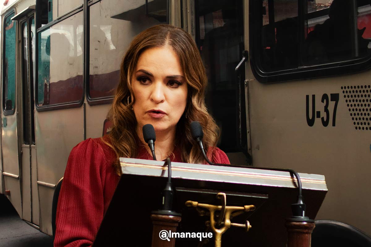 Elsa Bracamonte transporte publico