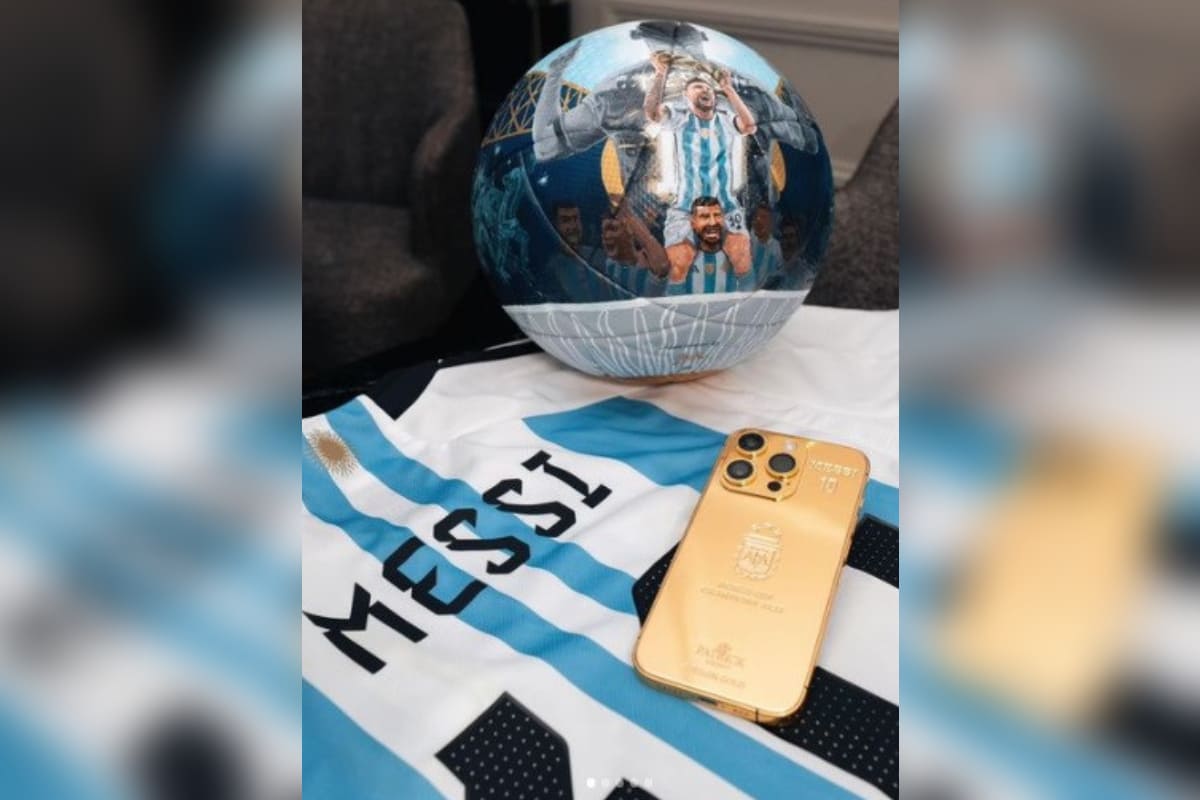 Messi no regaló IPhone bañados en oro a sus compañeros de selección 3 IPhone Messi