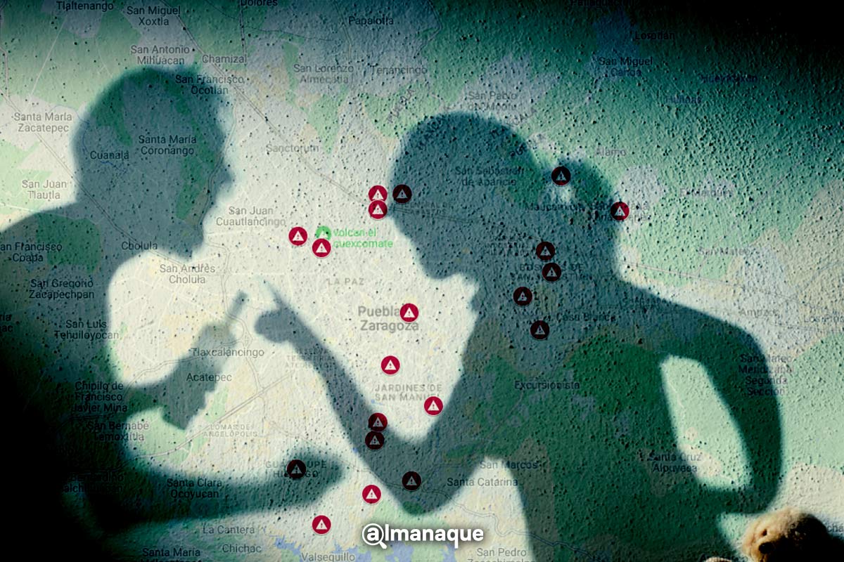 Bosques de San Sebastián, Centro y Xochimehuacan, las colonias con más violencia familiar de Puebla 3 Las colonias con mas violencia familiar de Puebla
