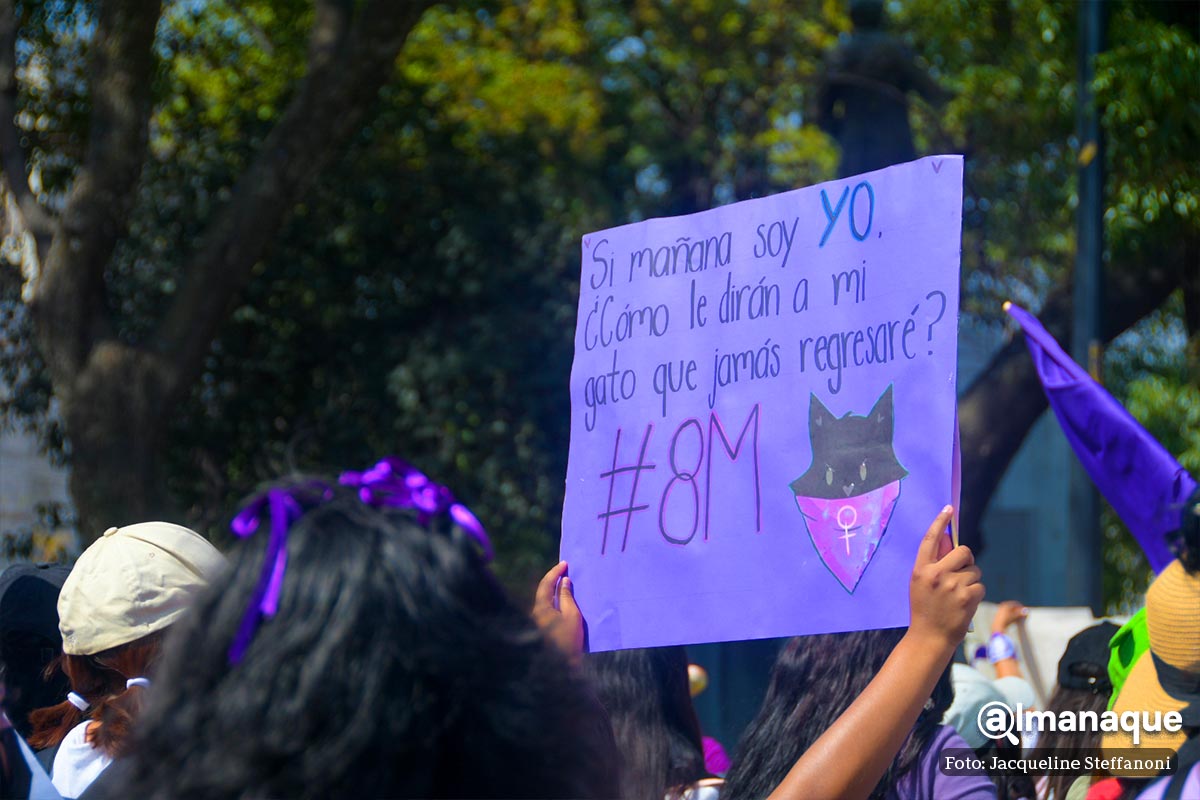 El 8M se contabilizaron 50 marchas feministas en Puebla con saldo blanco 2 Marcha 8m Puebla 2023 6