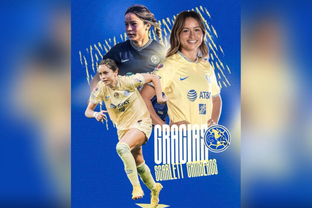 Scarlett Camberos deja al América tras sufrir acoso