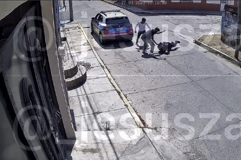 agresion a policias en la romero vargas