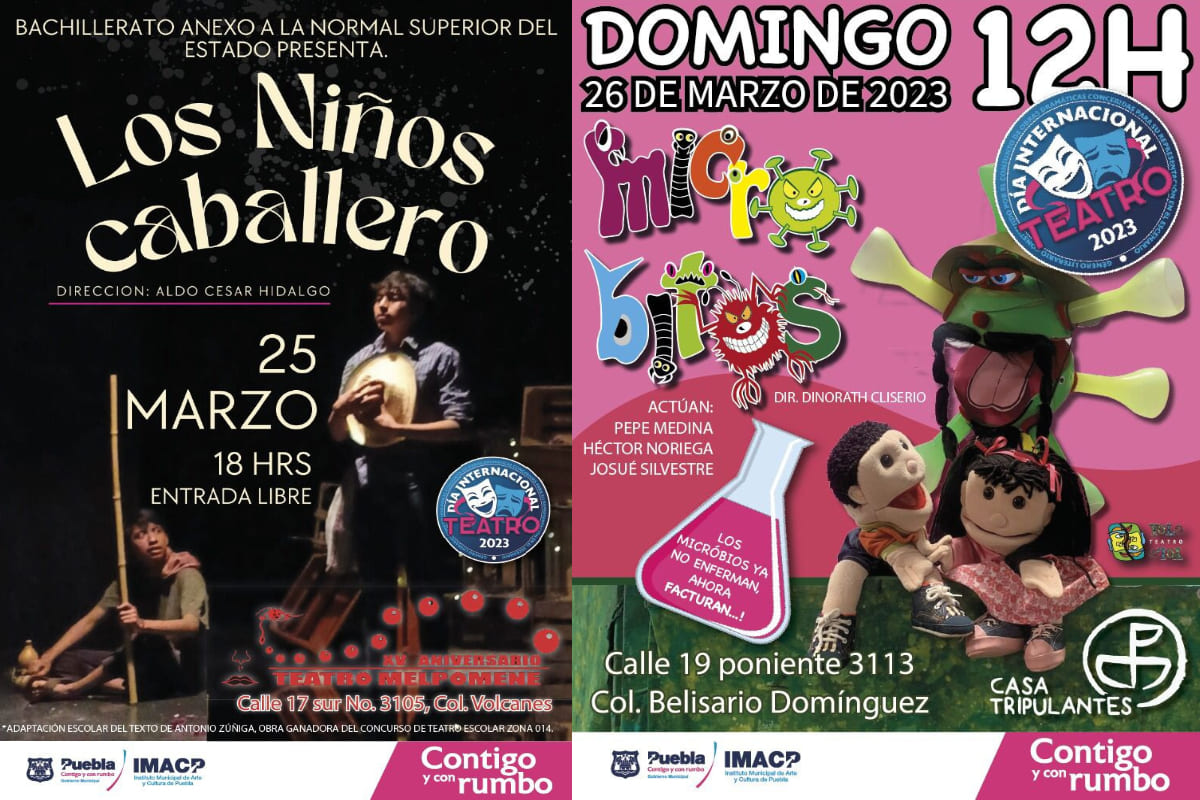El Ayuntamiento de Puebla ofrece cine, danza, música y teatro este fin de semana 6 arte y cultura 25 26 marzo