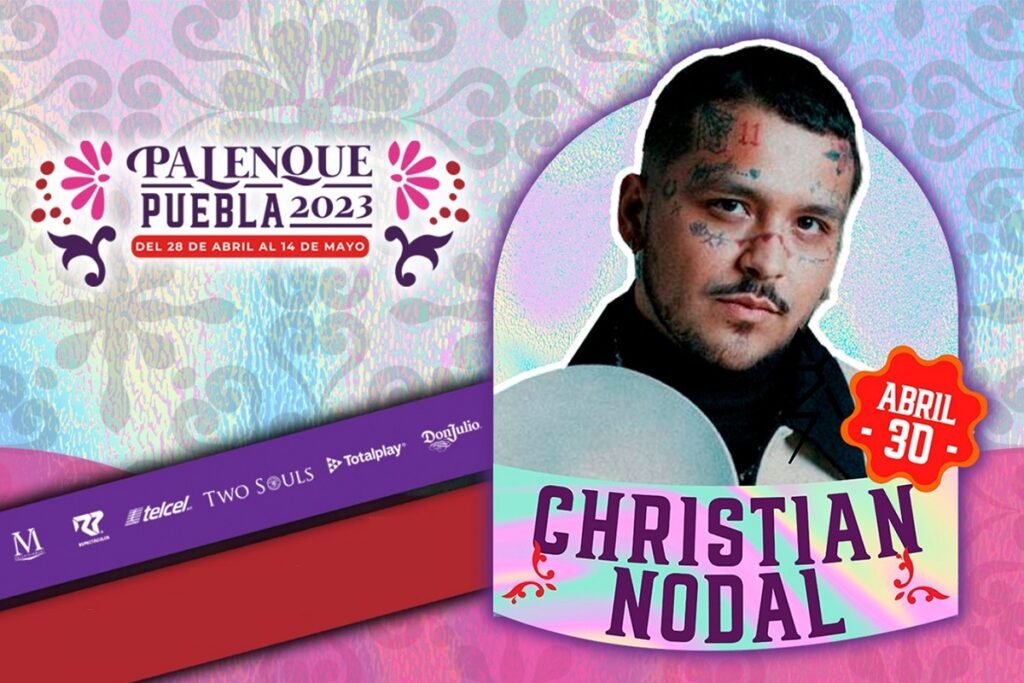 christian nodal palenque de puebla