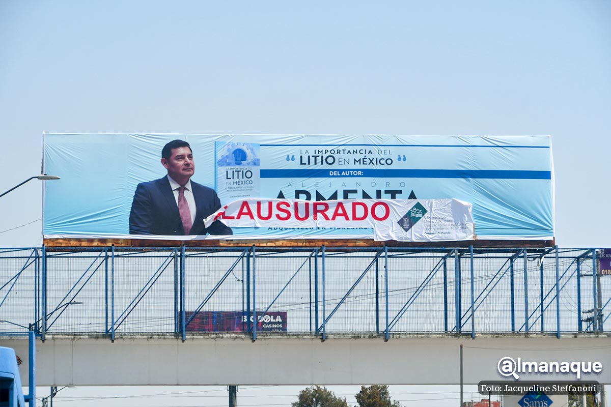 Medio Ambiente clausura 103 anuncios políticos en Puebla 1 espectaculares Puebla 8