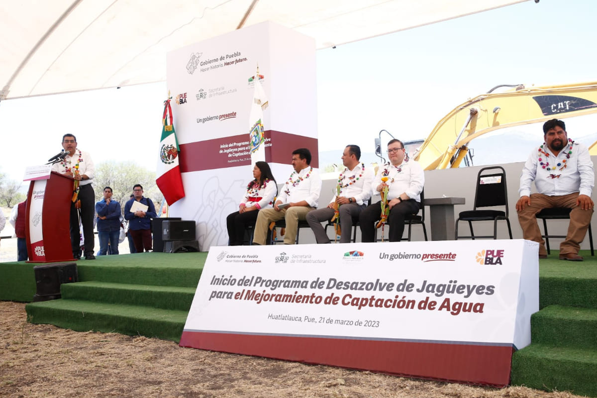 Sin distingos partidistas, gobierno estatal aplica el dinero del pueblo en el pueblo: Sergio Salomón 1 evento captacion de agua 1