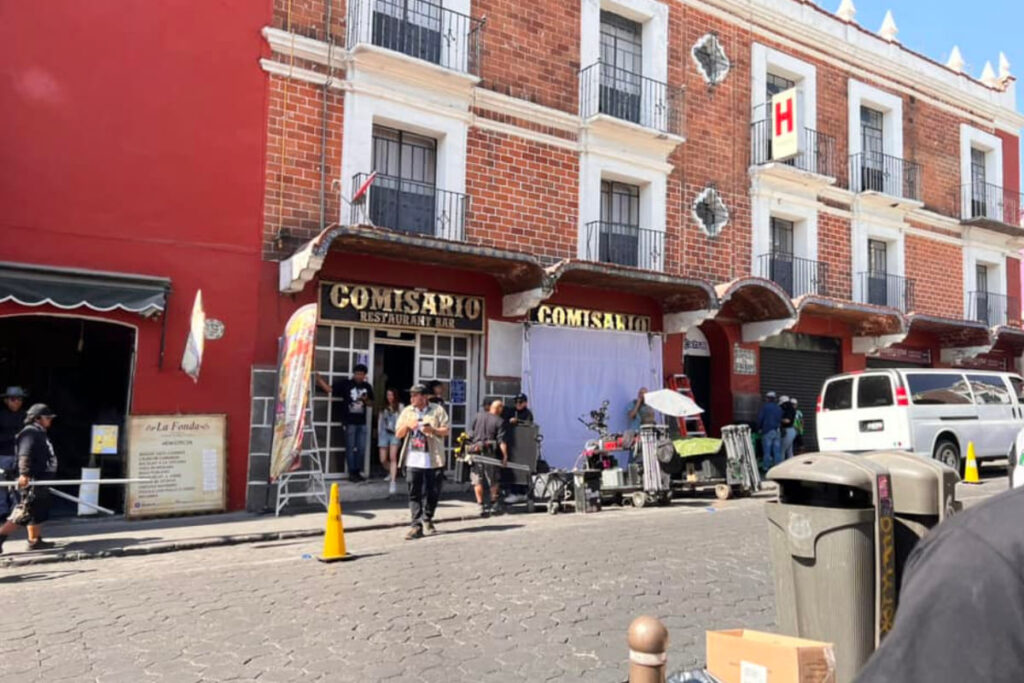 Graban Harina en bar el Comisario en Puebla
