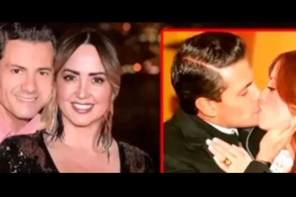 Andrea Legarreta y EPN