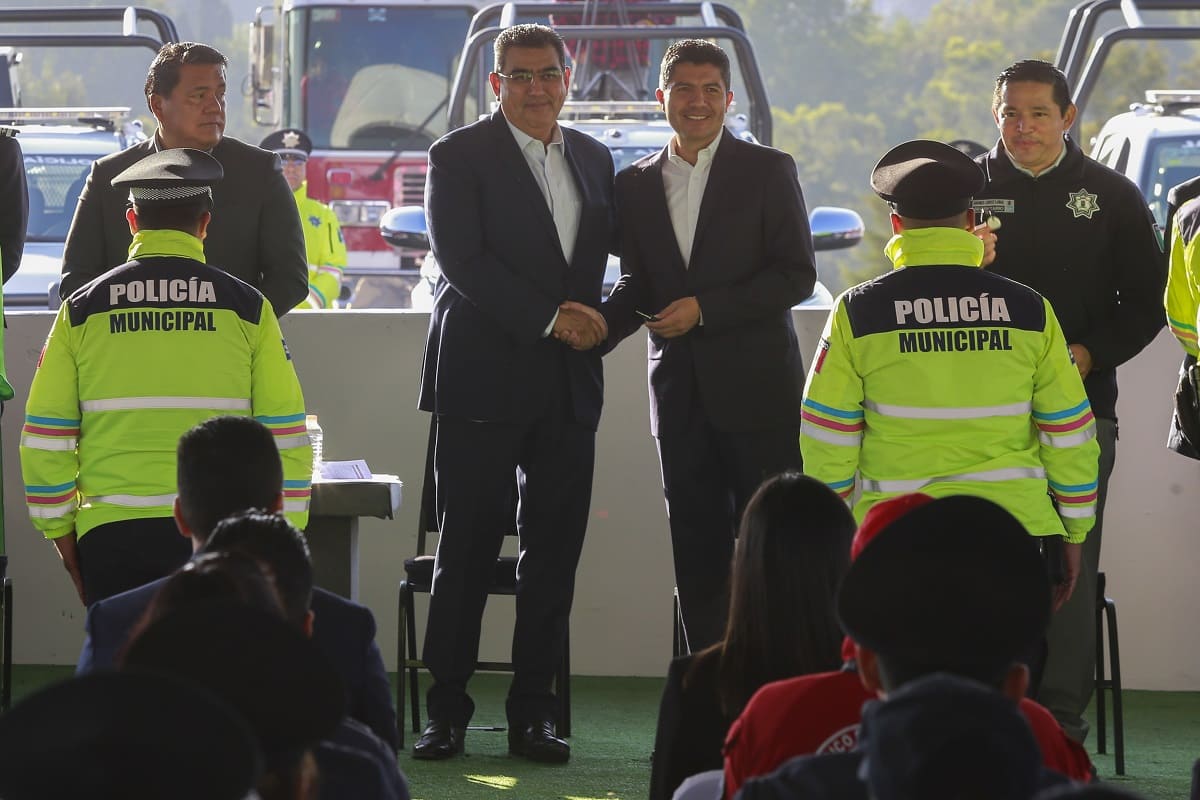 Con Operativo Metropolitano, gobierno de Sergio Salomón garantiza seguridad en Semana Santa 2 operativo metropolitano sergio salomon eduardo rivera 1