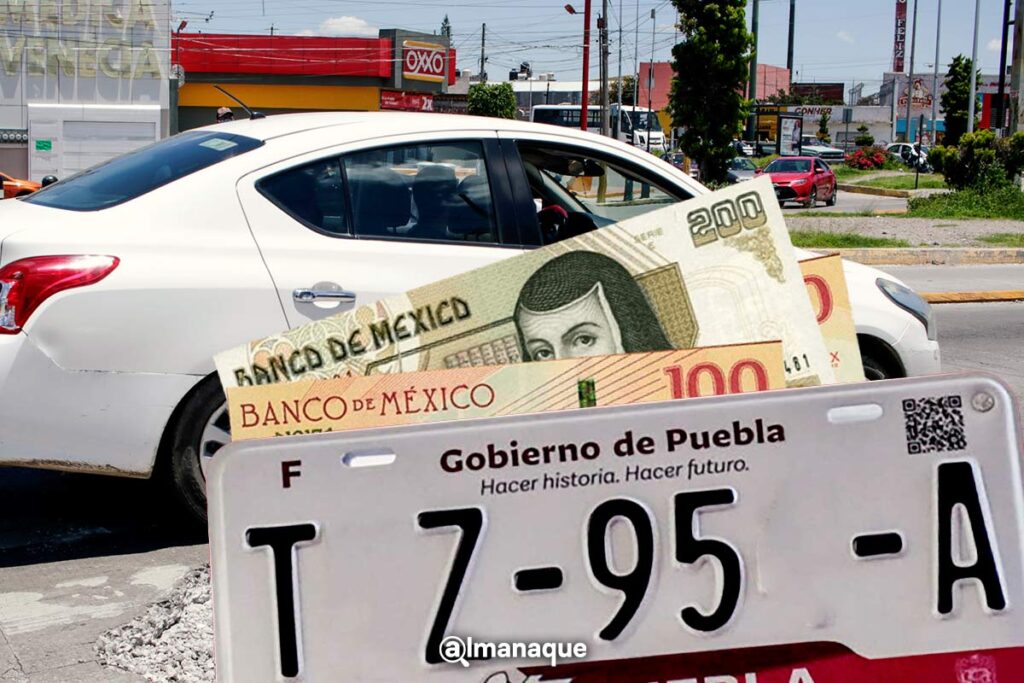 pago de control vehicular Puebla 2023