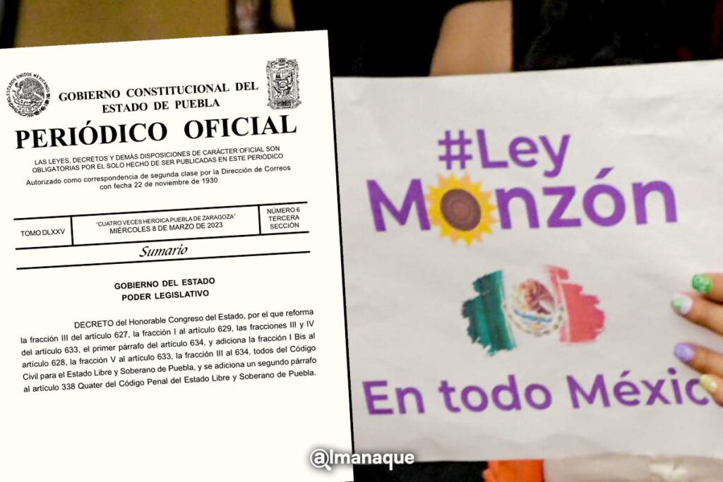 portada ley monzon puebla decreto