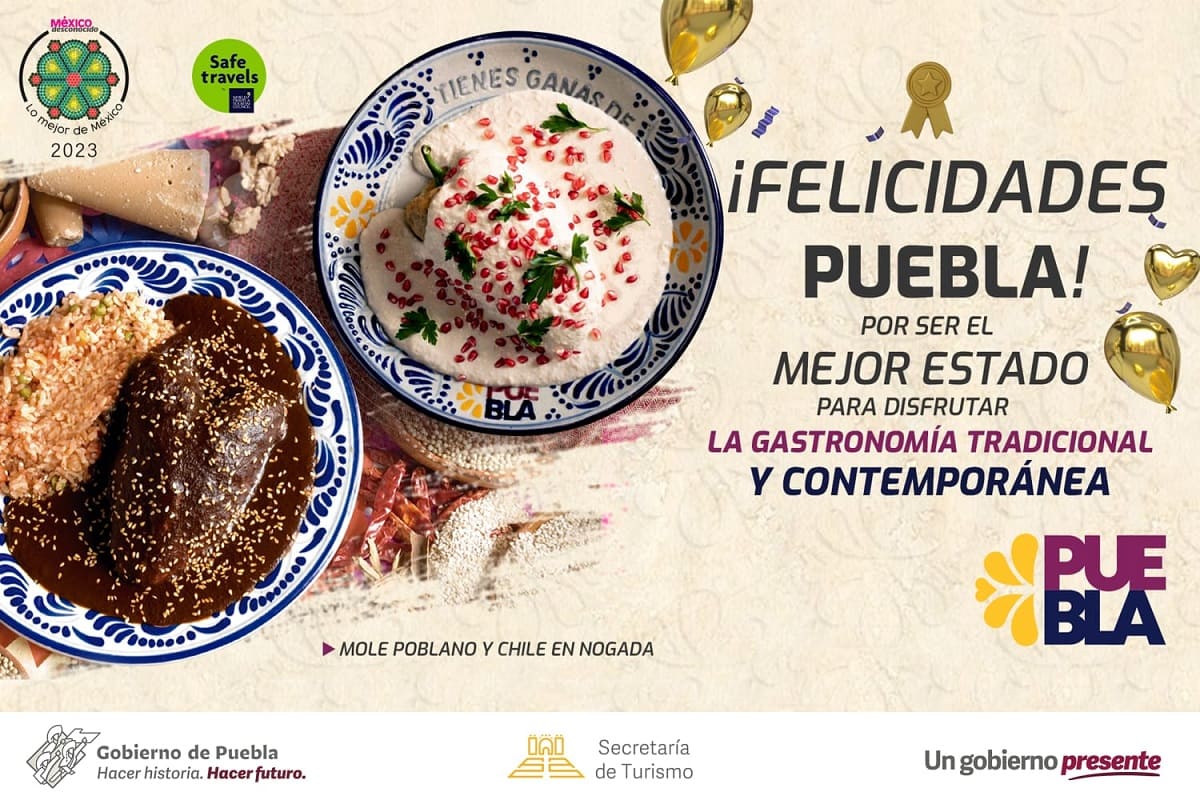 Gana Puebla premio a la mejor gastronomía tradicional y Chignahuapan al mejor Pueblo Mágico 3 puebla mejor estado gastronomia