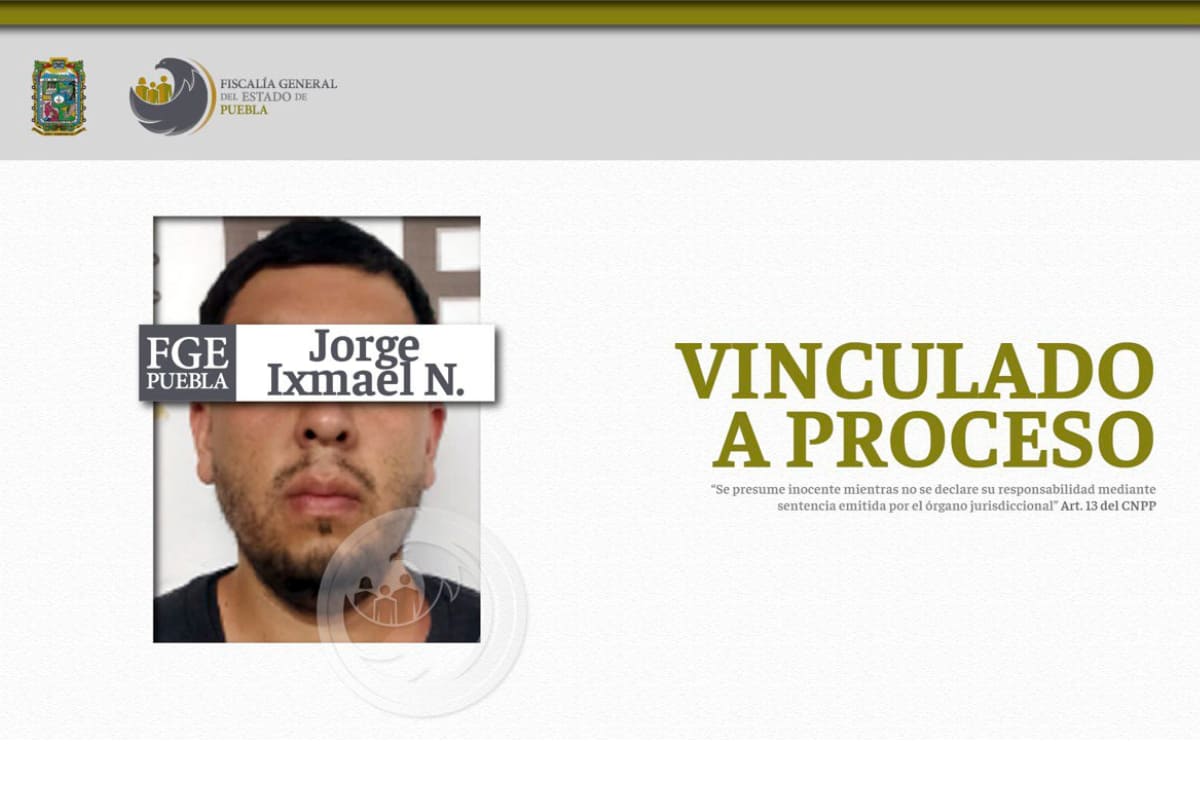 Feminicida de María Gabriela fue vinculado a proceso