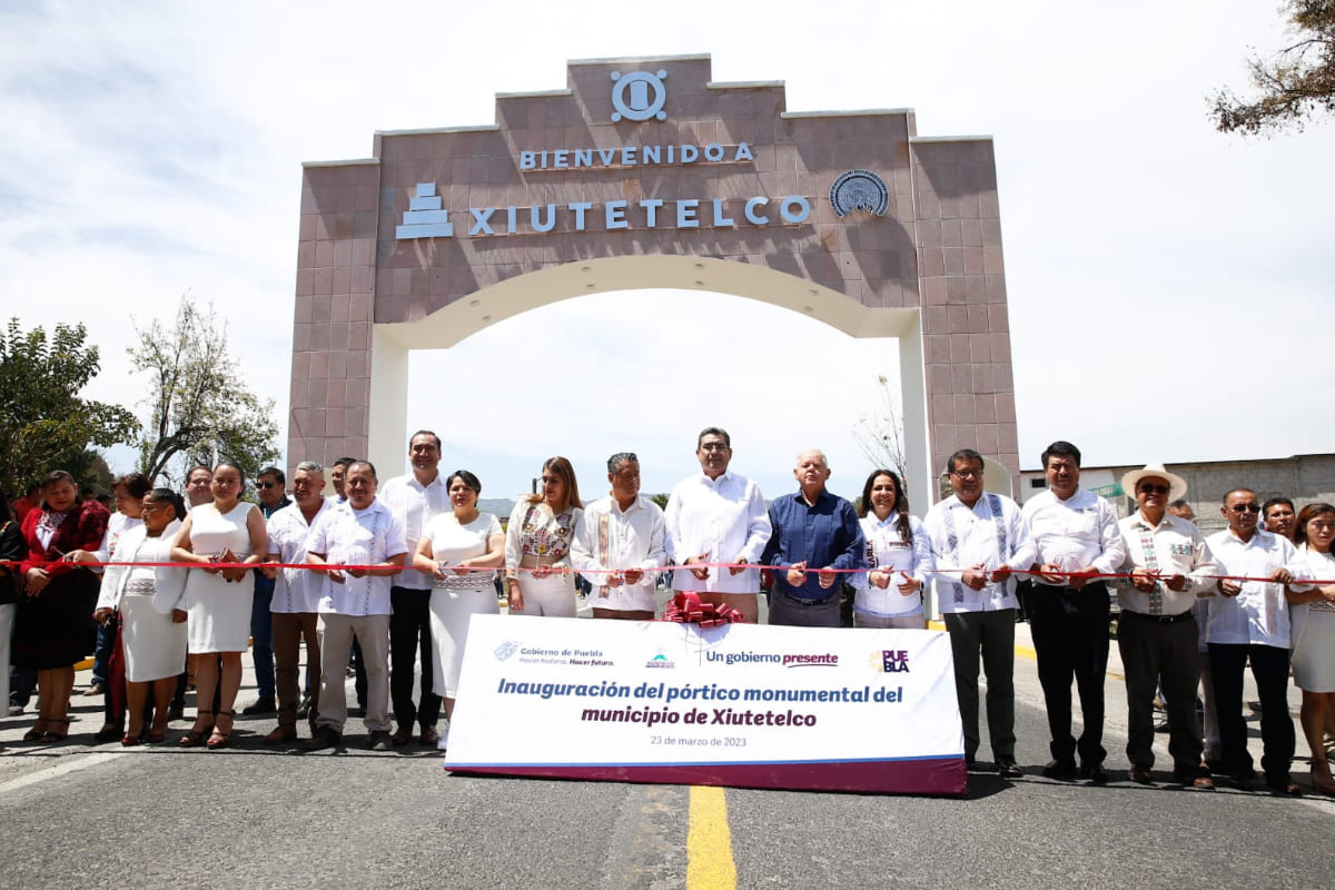 Favorece gobierno de Puebla a los 217 municipios con programas sociales, infraestructura y seguridad: Sergio Salomón 1 xiutetelco 1