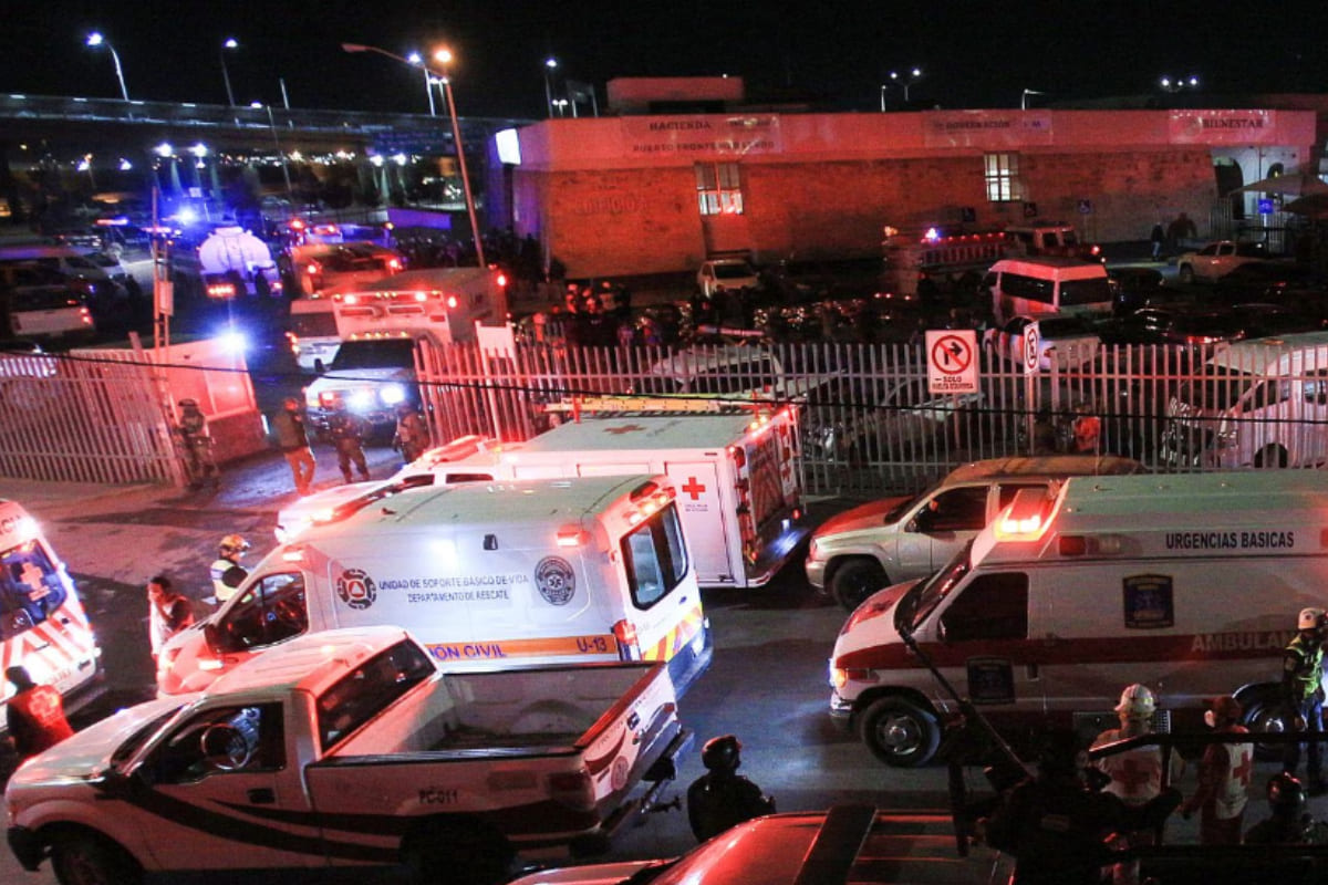 Los 11 migrantes hospitalizados por incendio del INM en Ciudad Juárez están graves 3 11 migrantes hospitalizados en Ciudad Juárez